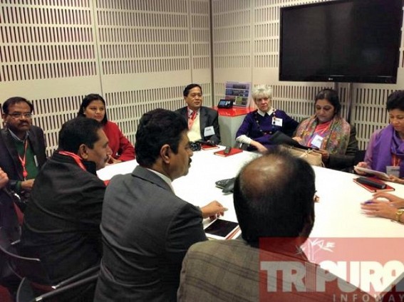 Indo-British meet : Tripura MP visits BBC Head Quarter, discussed urban issues with British experts 